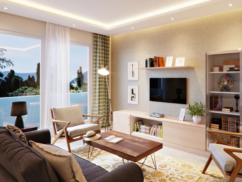 Attis TV Unit with Storage